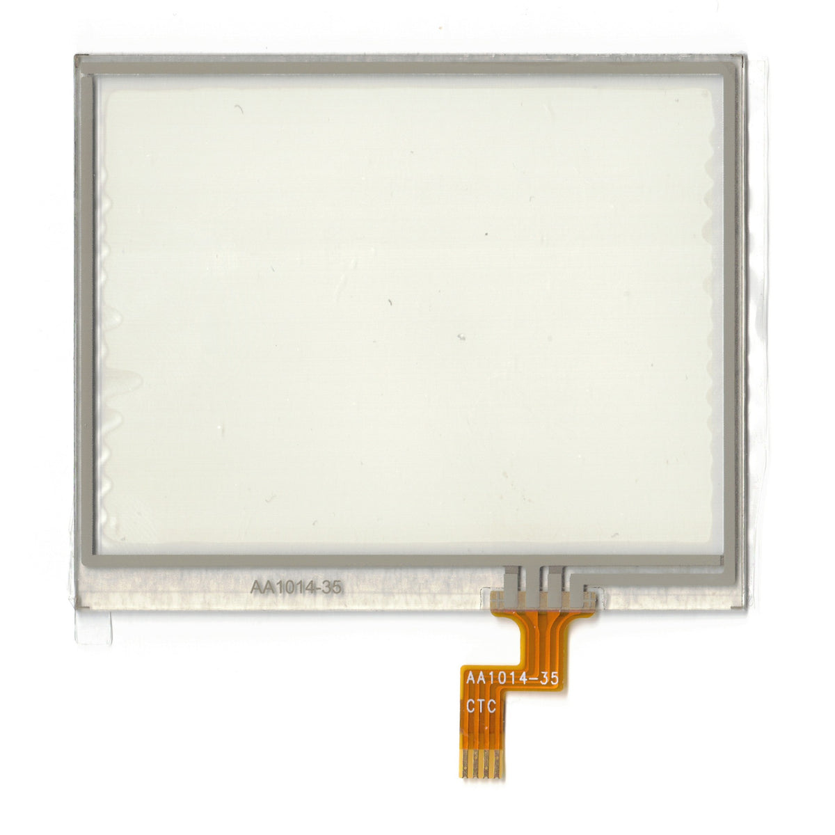AA1014-35 touch screen panel – real photo (flatbed scan)