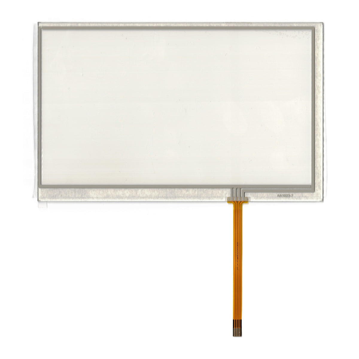 AA1023-7 touch screen panel – real photo (flatbed scan)