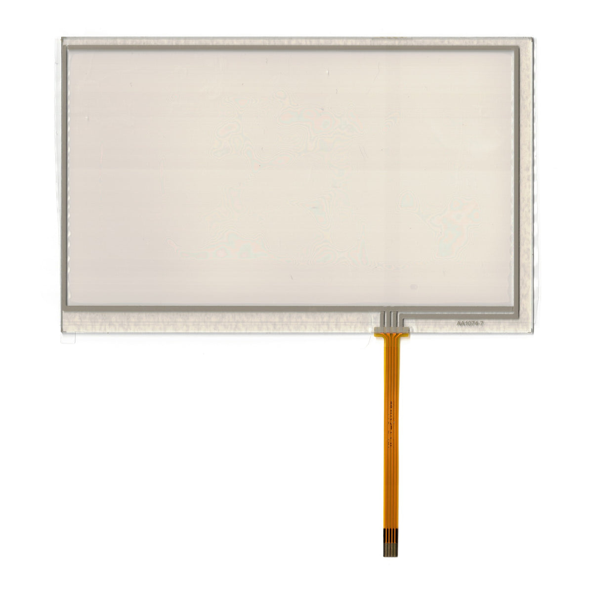 AA1074-7 touch screen panel – real photo (flatbed scan)