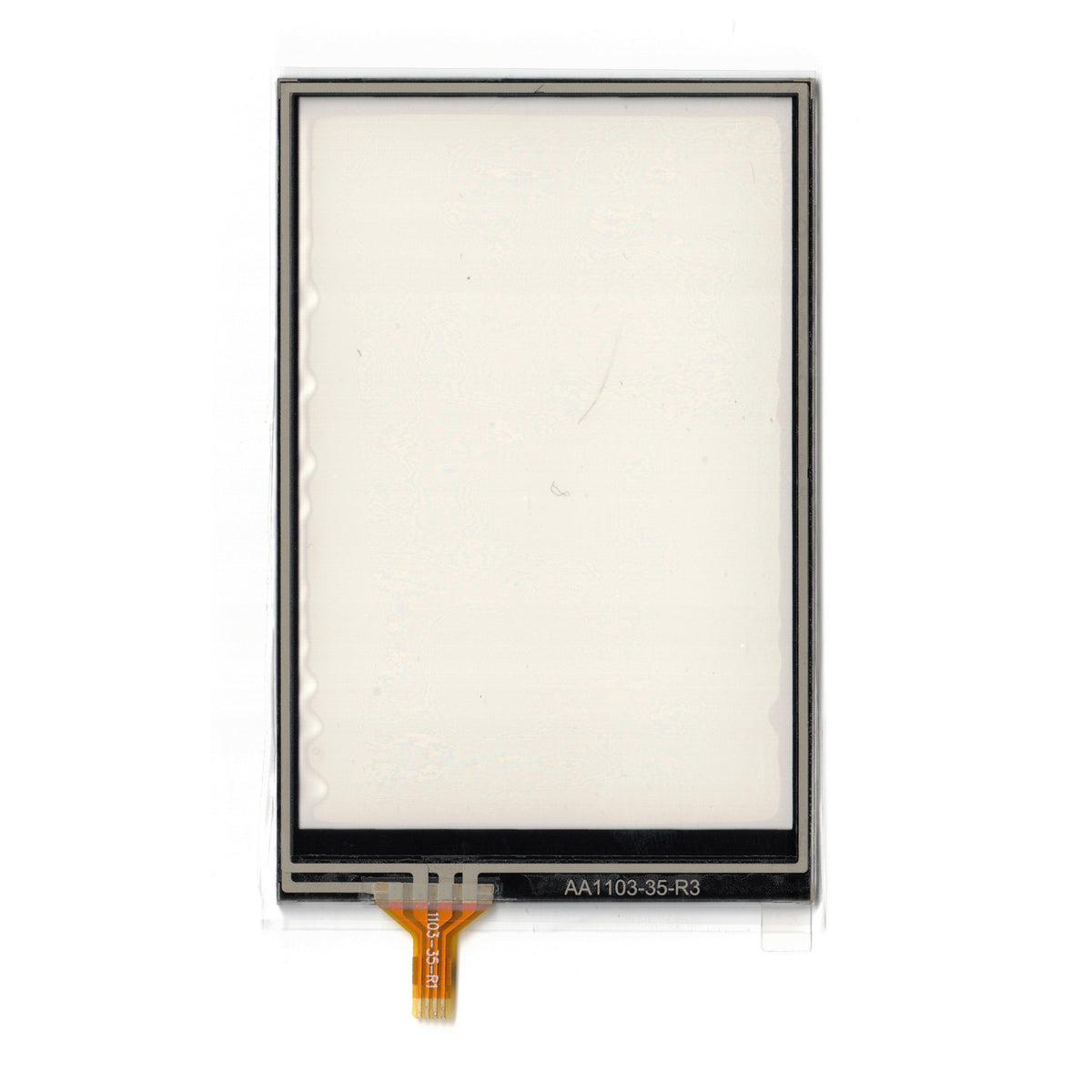 AA1103-35-R3 touch screen panel – real photo (flatbed scan)