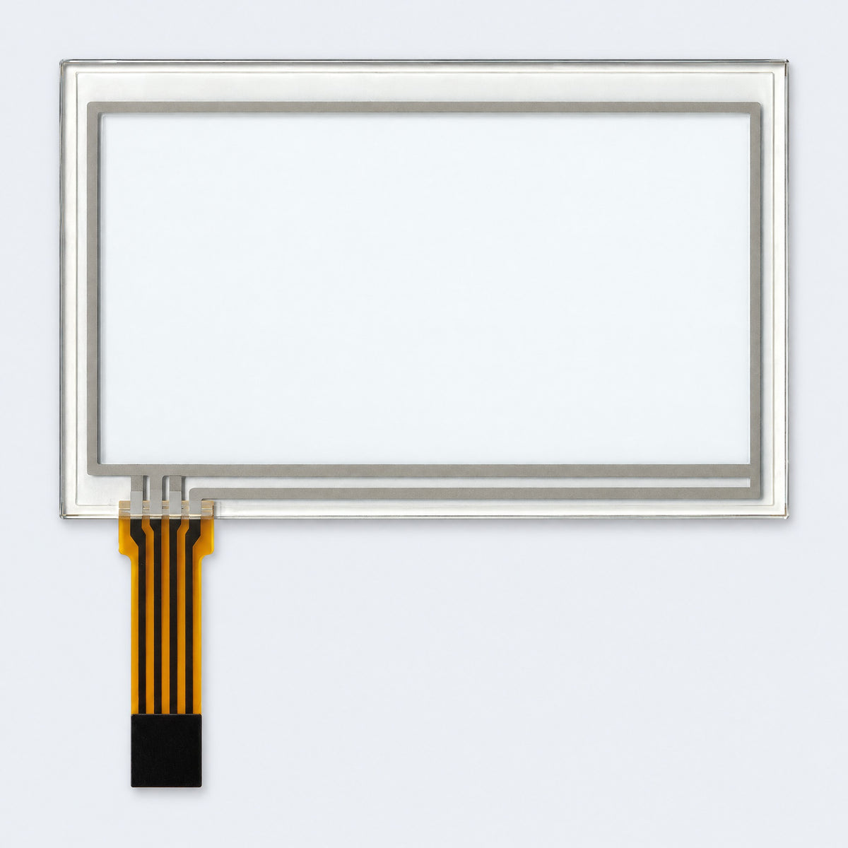 AA1207-4 touch screen panel – AI visualization based on a scan of the real product