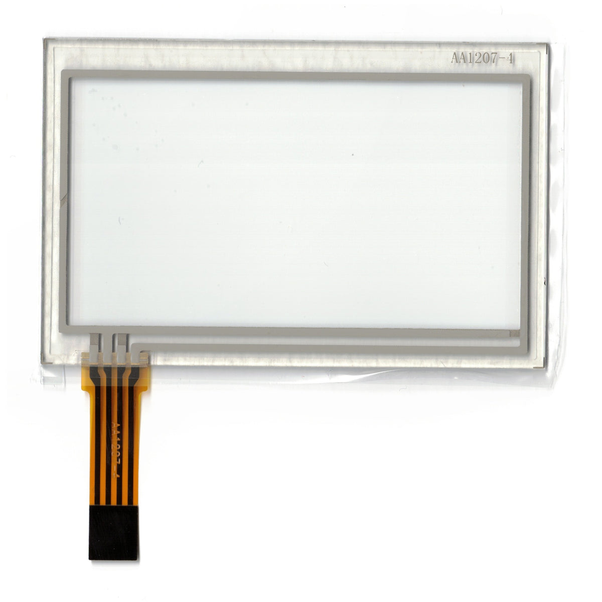 AA1207-4 touch screen panel – real photo (flatbed scan)