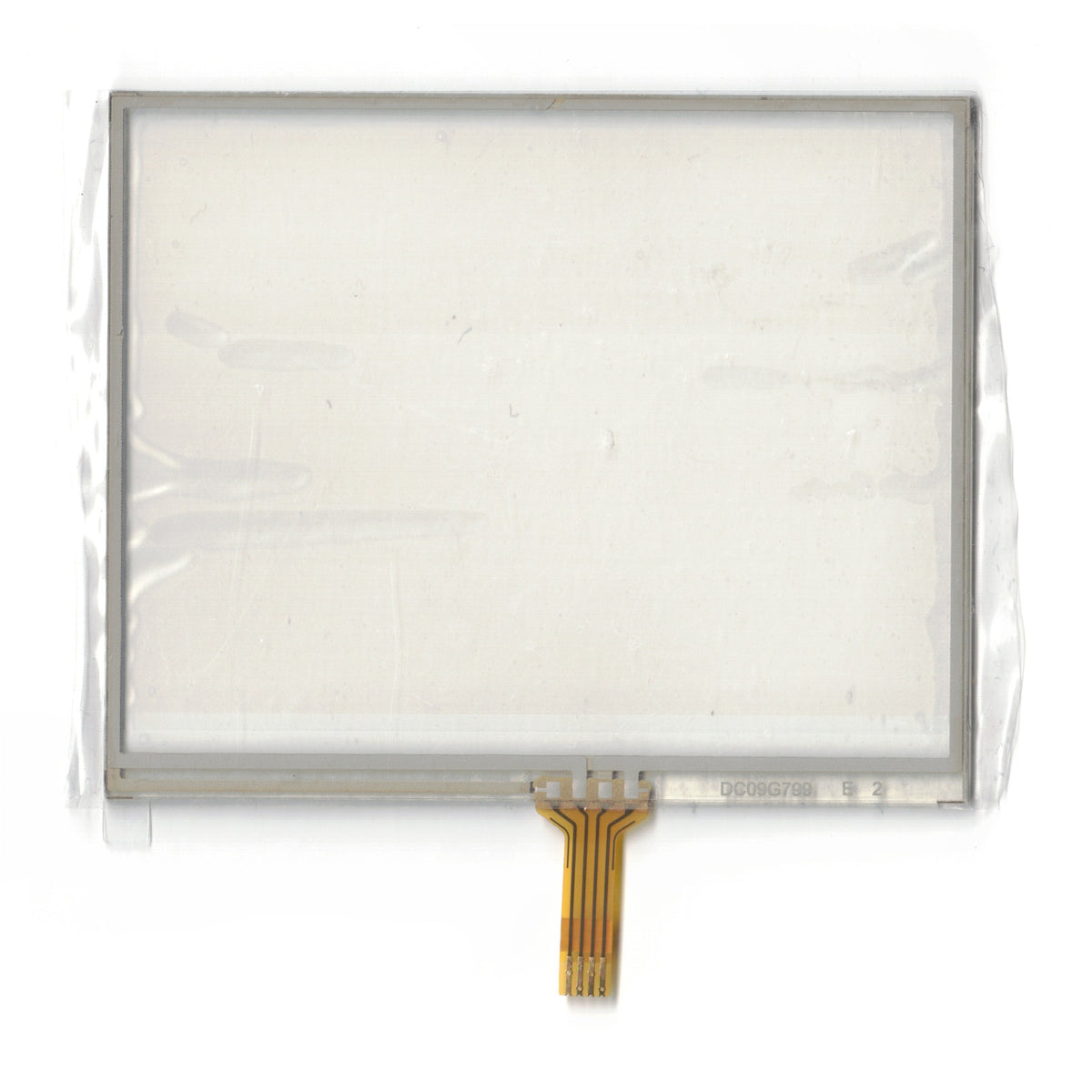 DC09G799 touch screen panel – real photo (flatbed scan)